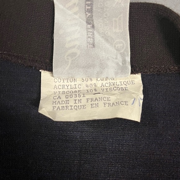 Vintage French Sweater Cardigan - Picture 2 of 2